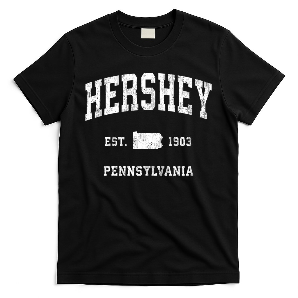 Hershey Pennsylvania Pa Vintage Athletic T-Shirt