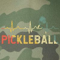 heartbeat Pickleballer Pickle Baller Pickleball Player Legacy Tie Dye Trucker Hat