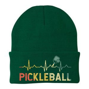 heartbeat Pickleballer Pickle Baller Pickleball Player Knit Cap Winter Beanie