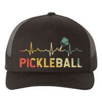 heartbeat Pickleballer Pickle Baller Pickleball Player Yupoong Adult 5-Panel Trucker Hat