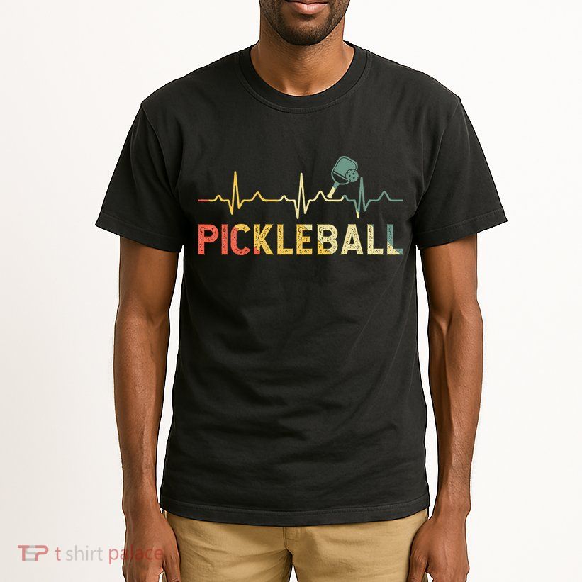 heartbeat Pickleballer Pickle Baller Pickleball Player Tall T-Shirt