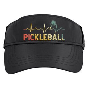 heartbeat Pickleballer Pickle Baller Pickleball Player Adult Drive Performance Visor