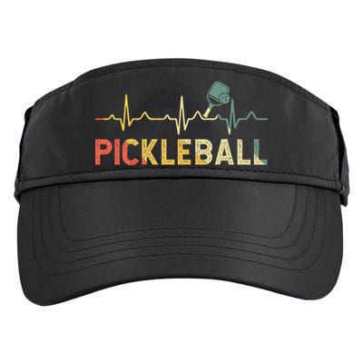 heartbeat Pickleballer Pickle Baller Pickleball Player Adult Drive Performance Visor