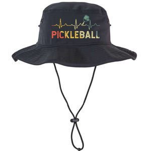 heartbeat Pickleballer Pickle Baller Pickleball Player Legacy Cool Fit Booney Bucket Hat