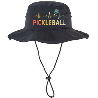 heartbeat Pickleballer Pickle Baller Pickleball Player Bucket Hat