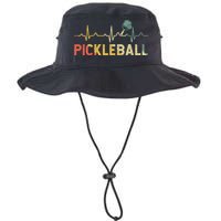 heartbeat Pickleballer Pickle Baller Pickleball Player Bucket Hat