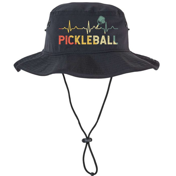 heartbeat Pickleballer Pickle Baller Pickleball Player Bucket Hat