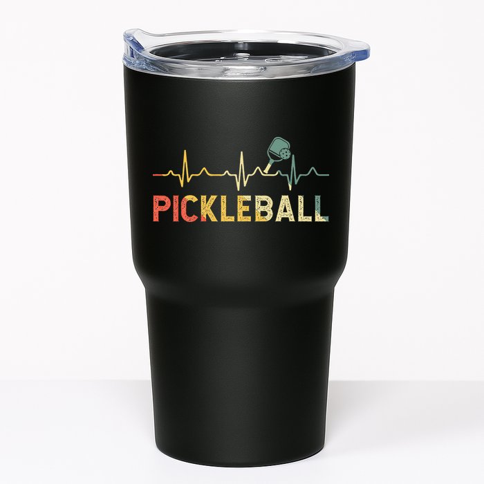 heartbeat Pickleballer Pickle Baller Pickleball Player Tumbler