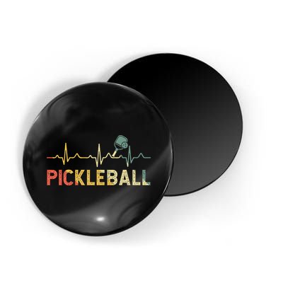 heartbeat Pickleballer Pickle Baller Pickleball Player Magnet