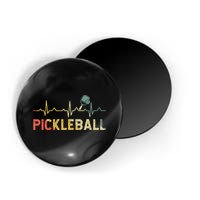 heartbeat Pickleballer Pickle Baller Pickleball Player Magnet