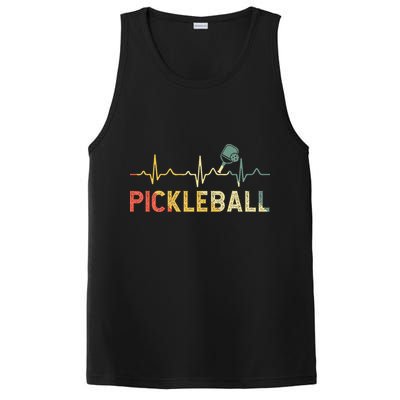 heartbeat Pickleballer Pickle Baller Pickleball Player PosiCharge Competitor Tank