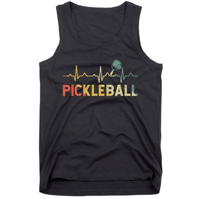 heartbeat Pickleballer Pickle Baller Pickleball Player Tank Top