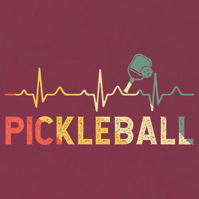 heartbeat Pickleballer Pickle Baller Pickleball Player 16oz Travel Tumbler