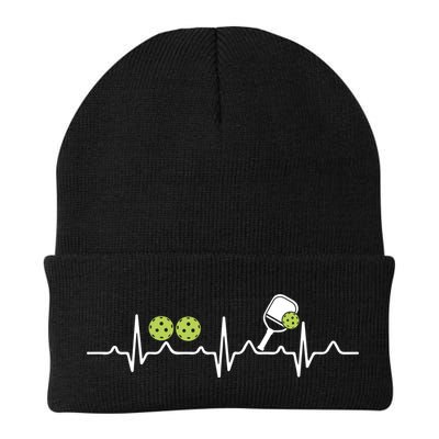 Heartbeat Pulse Pickleball Funny Gift Beanie