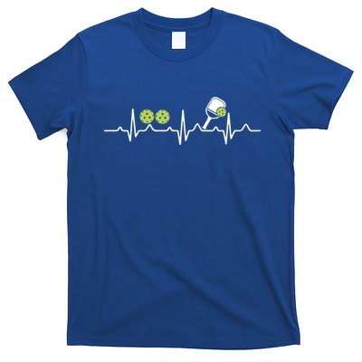 Heartbeat Pulse Pickleball Funny Gift T-Shirt