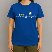Heartbeat Pulse Pickleball Funny Gift T-Shirt