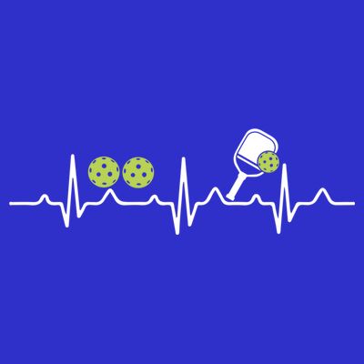 Heartbeat Pulse Pickleball Funny Gift T-Shirt
