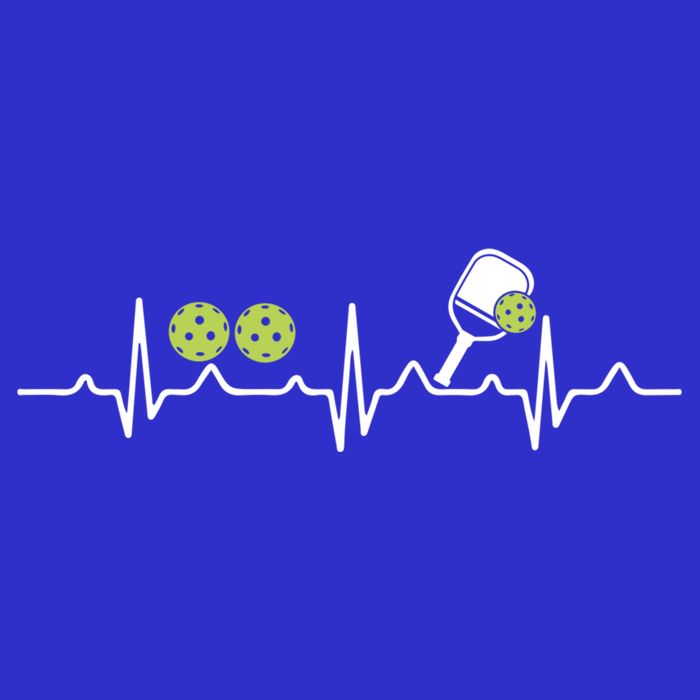 Heartbeat Pulse Pickleball Funny Gift Magnet