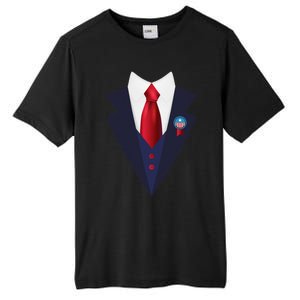 Halloween President Politician Suit Costume Trump Tall Fusion ChromaSoft Performance T-Shirt