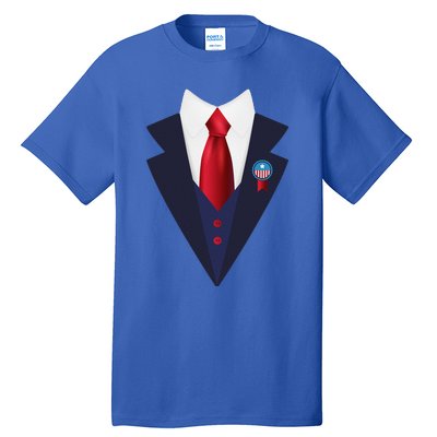 Halloween President Politician Suit Costume Trump Tall T-Shirt