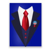 Halloween President Politician Suit Costume Trump Poster