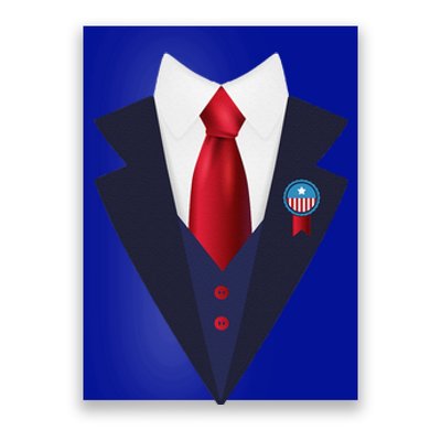 Halloween President Politician Suit Costume Trump Poster