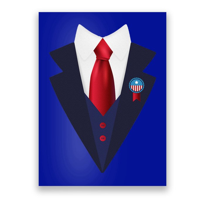 Halloween President Politician Suit Costume Trump Poster