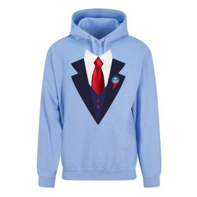 Halloween President Politician Suit Costume Trump Unisex Surf Hoodie