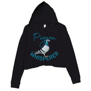 Homing Pigeon Pigeon Breeders Pigeon Breeding Racing Pigeons Crop Fleece Hoodie