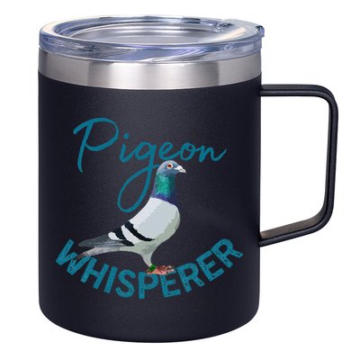 Homing Pigeon Pigeon Breeders Pigeon Breeding Racing Pigeons 12oz Stainless Steel Coffee Mug