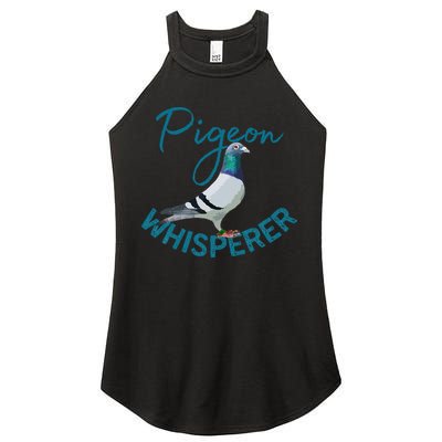 Homing Pigeon Pigeon Breeders Pigeon Breeding Racing Pigeons Women's Perfect Tri Rocker Tank