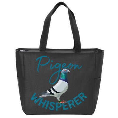 Homing Pigeon Pigeon Breeders Pigeon Breeding Racing Pigeons Zip Tote Bag
