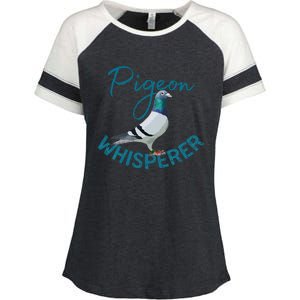 Homing Pigeon Pigeon Breeders Pigeon Breeding Racing Pigeons Enza Ladies Jersey Colorblock Tee