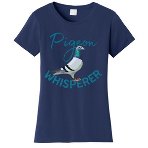 Homing Pigeon Pigeon Breeders Pigeon Breeding Racing Pigeons Women's T-Shirt