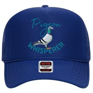 Homing Pigeon Pigeon Breeders Pigeon Breeding Racing Pigeons High Crown Mesh Back Trucker Hat