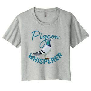 Homing Pigeon Pigeon Breeders Pigeon Breeding Racing Pigeons Women's Crop Top Tee