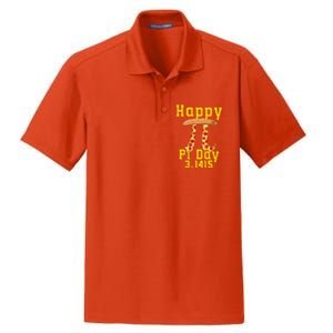 Happy Pizza Pi Day 3 141 Pi Symbol Science And Math Teacher Meaningful Gift Dry Zone Grid Polo