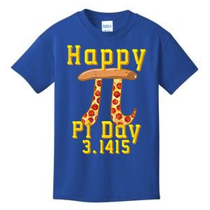 Happy Pizza Pi Day 3 141 Pi Symbol Science And Math Teacher Meaningful Gift Kids T-Shirt