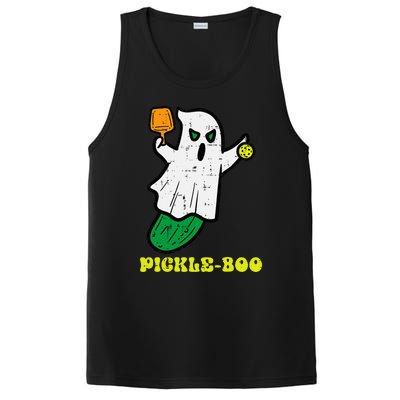 Halloween Pickleball Pickle Boo Ghost Costume PosiCharge Competitor Tank