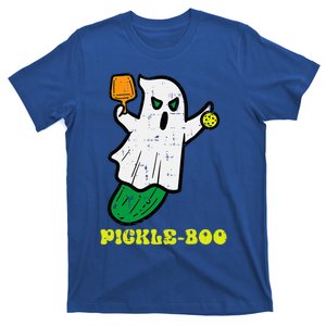 Halloween Pickleball Pickle Boo Ghost Costume T-Shirt