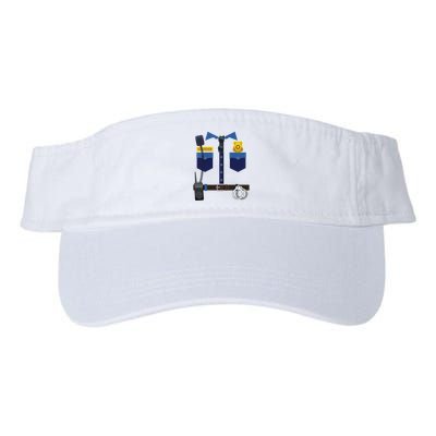 Halloween Policeman Police Officer Costume Boy Girl Visor