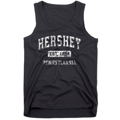 Hershey Pennsylvania PA Vintage Established Sports Design Tank Top