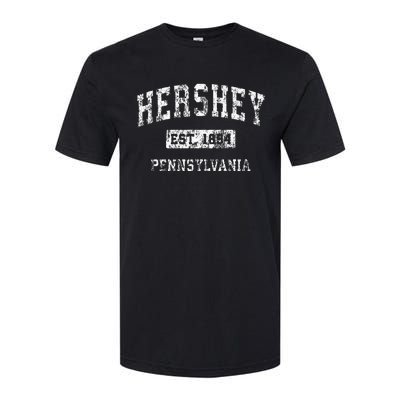 Hershey Pennsylvania PA Vintage Established Sports Design Softstyle CVC T-Shirt