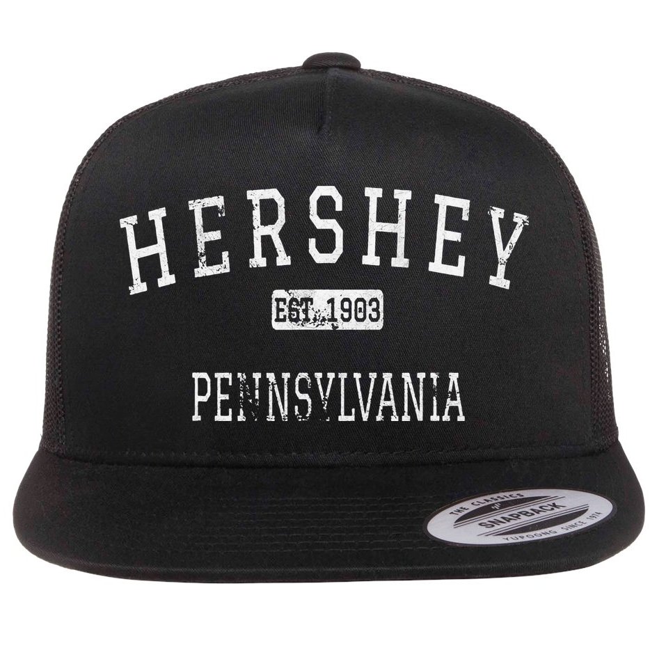Hershey Pennsylvania PA Vintage Flat Bill Trucker Hat