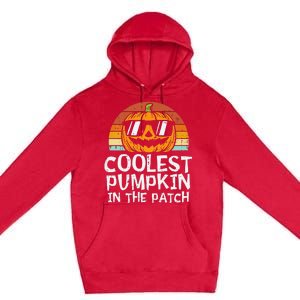 Halloween Pumpkin Patch The Ultimate Coolness Premium Pullover Hoodie