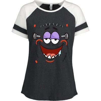 Halloween Play Patrick Star Enza Ladies Jersey Colorblock Tee