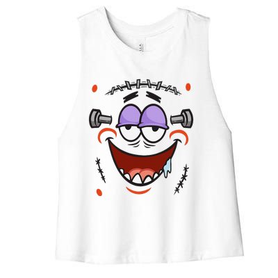 Halloween Play Patrick Star Women's Racerback Cropped Tank