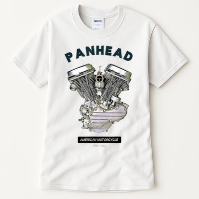 HD PanHead Retro VTwin Engine Motorcycle 48 65 Biker Gear Tall T-Shirt