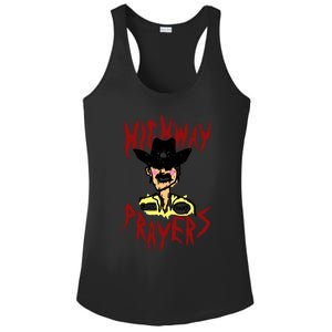 Highway Prayers Race Car Driver Ladies PosiCharge Competitor Racerback Tank