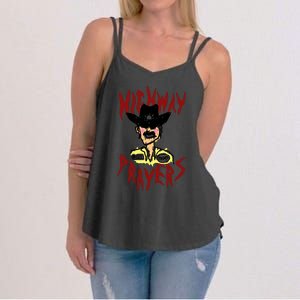 Highway Prayers Race Car Driver Women's Strappy Tank